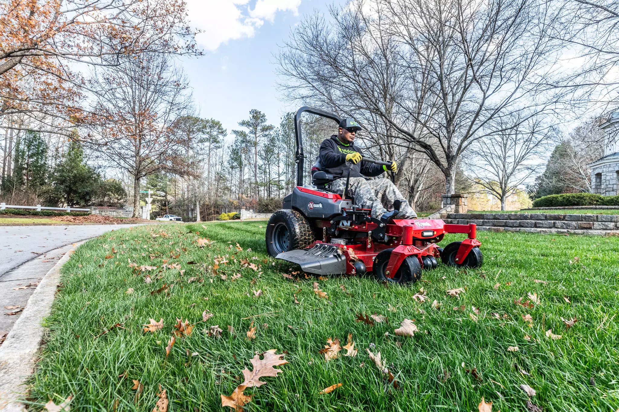 A hero image of a mower.