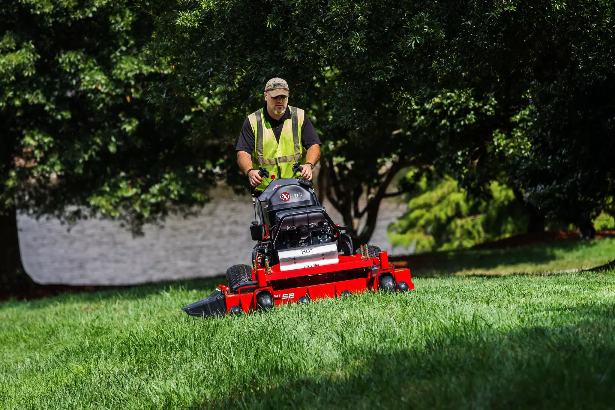 A hero image of a mower.