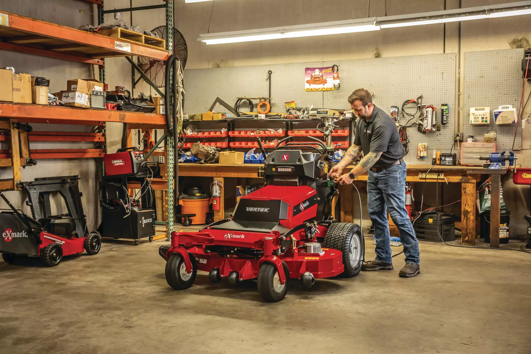 An image of a Mower