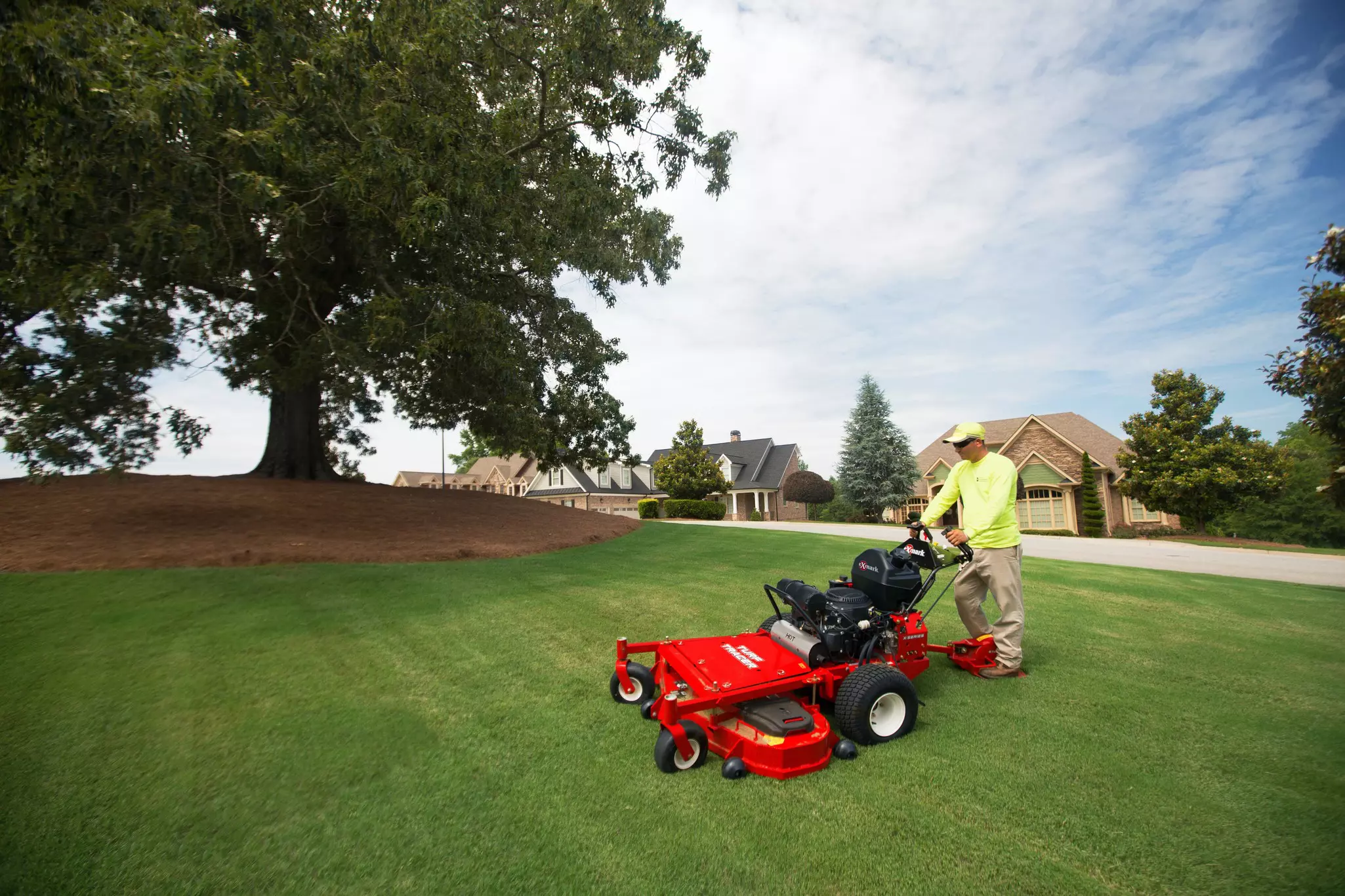 Turf Tracer In Use