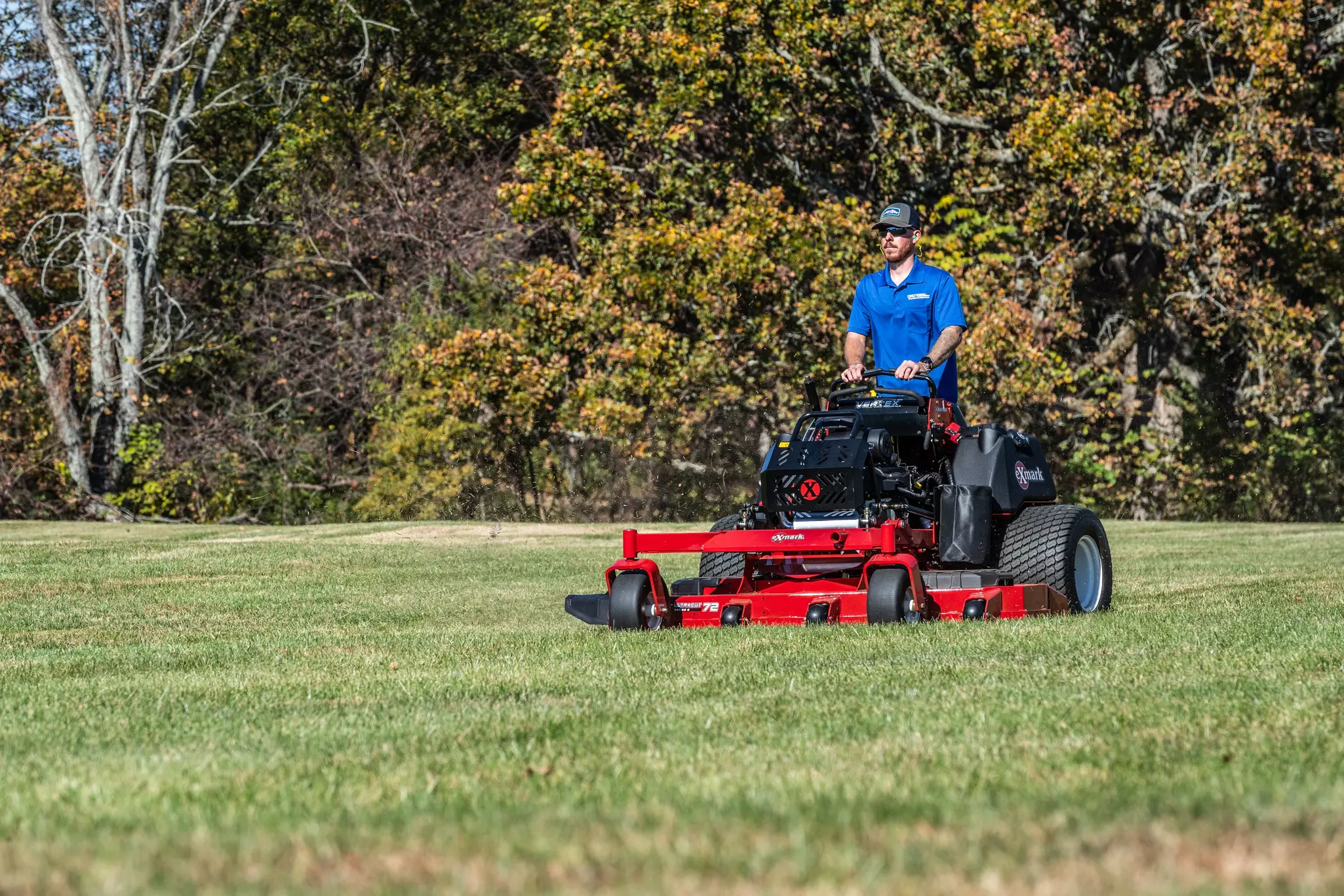 A hero image of a mower.