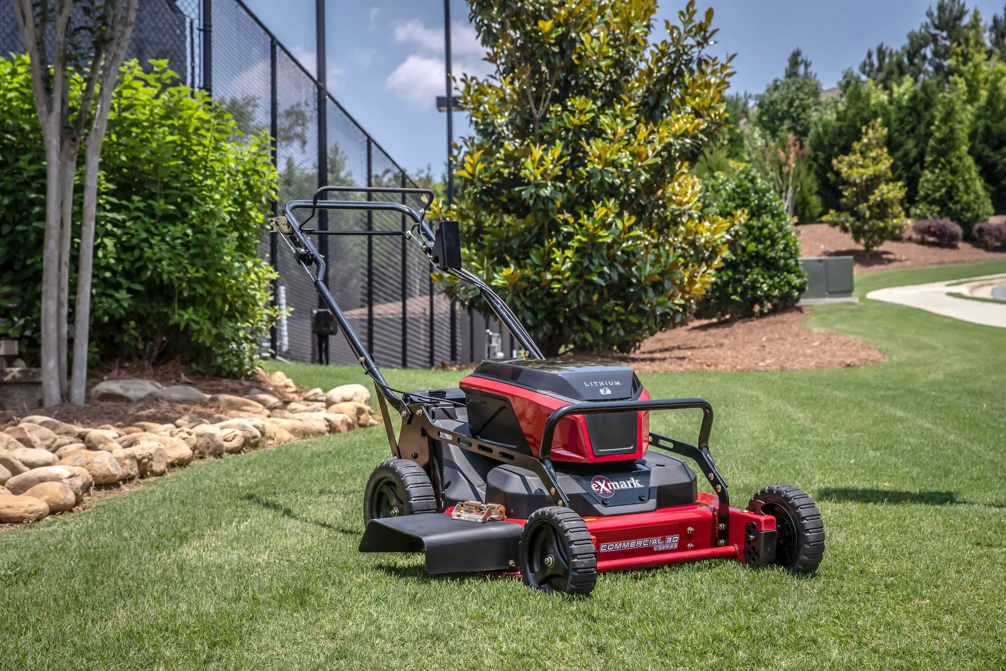 A hero image of a mower.