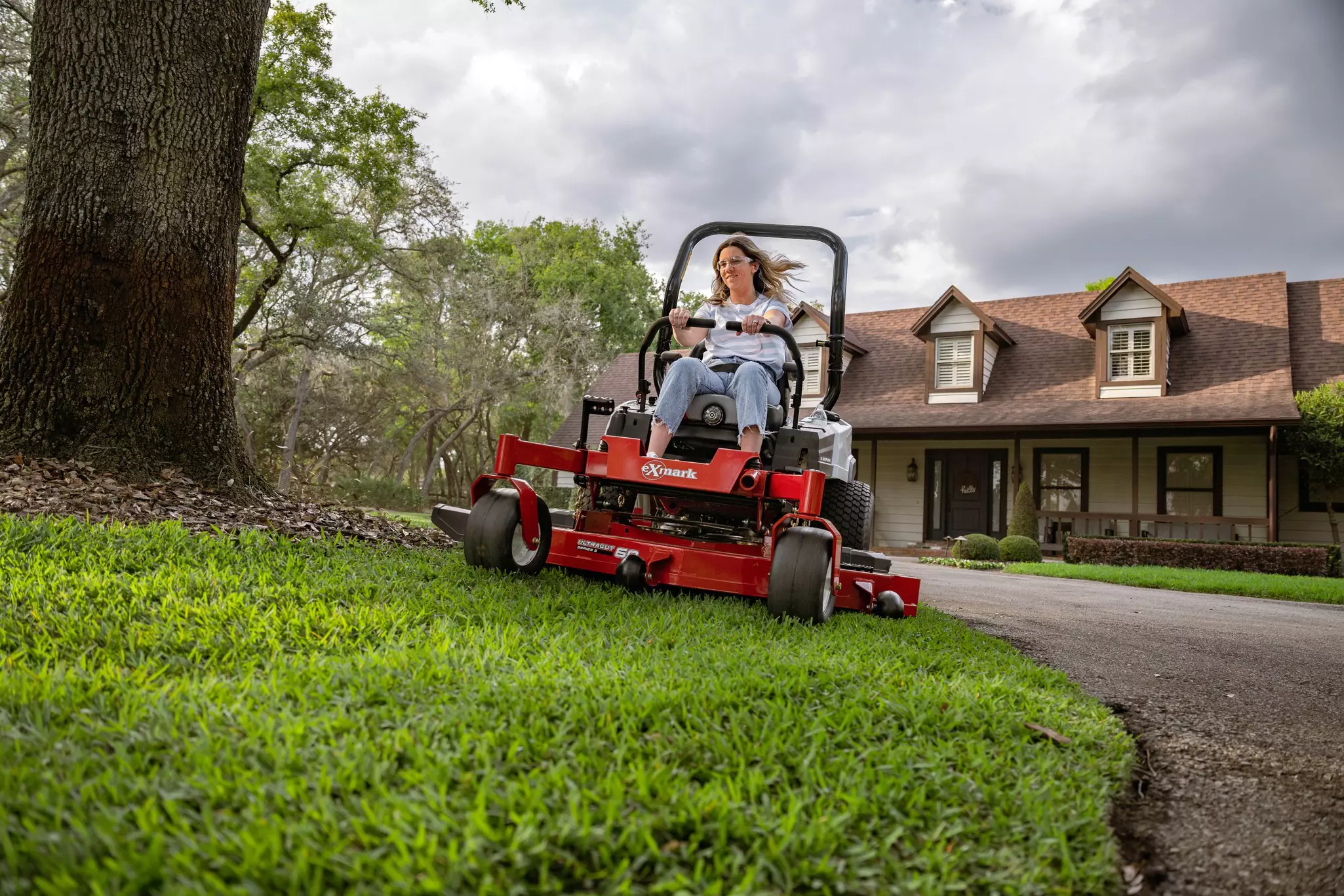 A hero image of a mower.