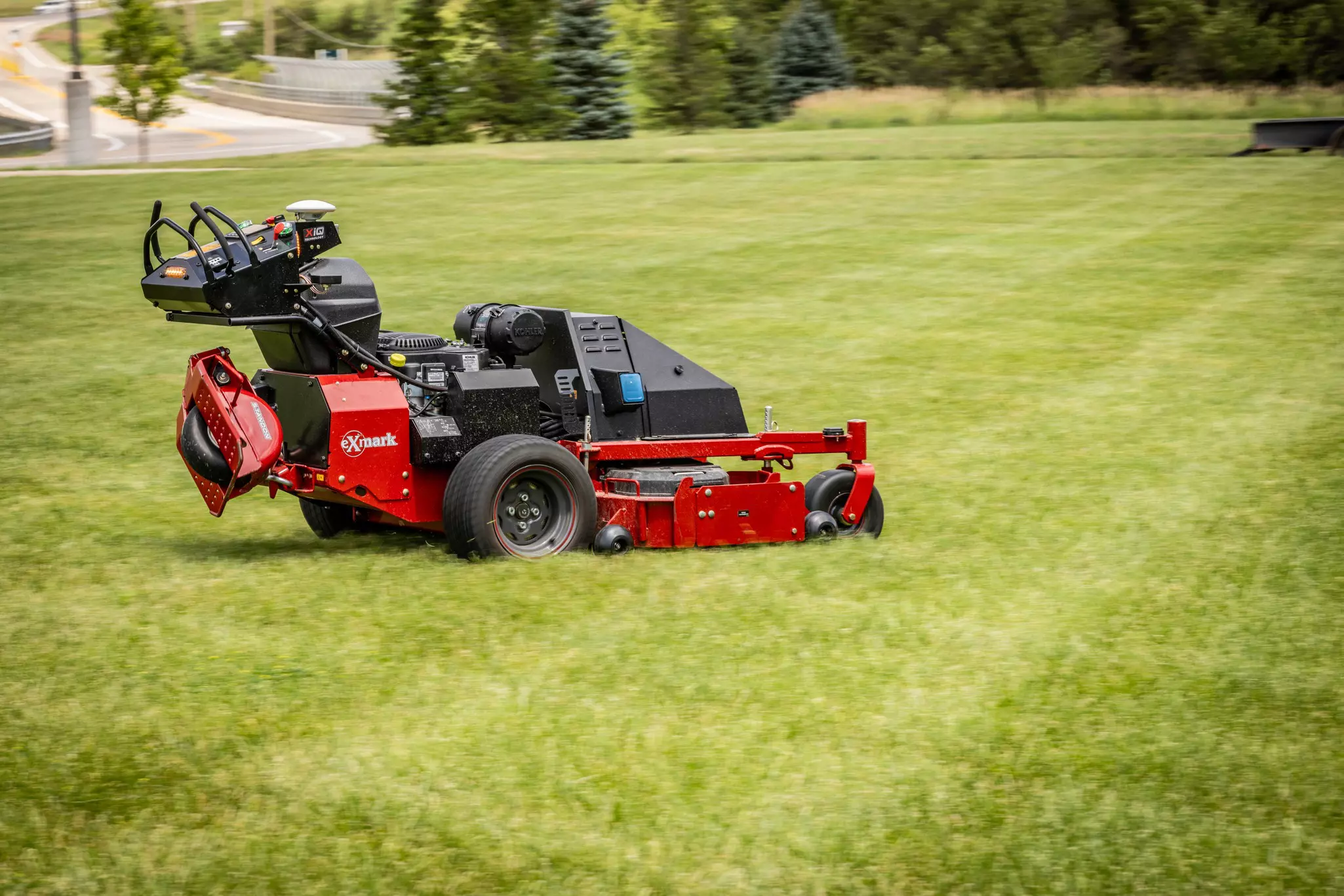 A hero image of a mower.