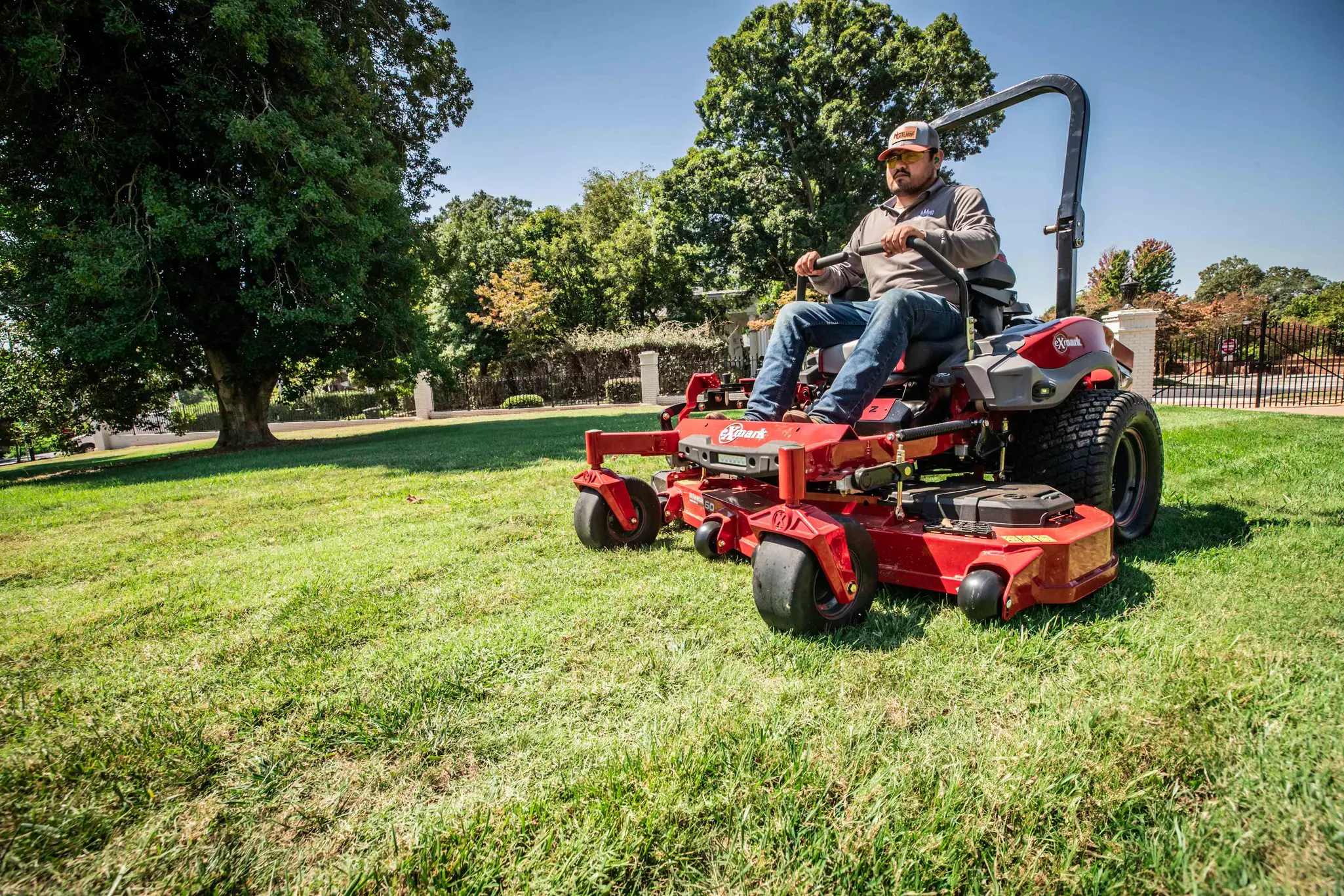 A hero image of a mower.